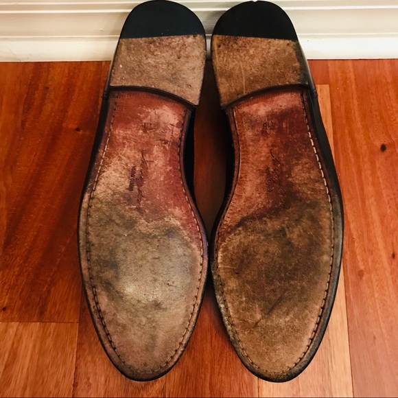 Black Mezlan Loafers/ slip ons - Picture 4 of 7